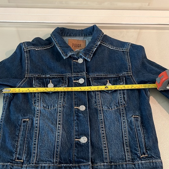 EUC PAIGE Relaxed Vivienne Denim Jacket - Picture 11 of 11